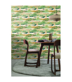 Papier Peint CASAMANCE l'Ile aux Oiseaux 75870202