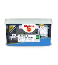 Peinture Cuisine & Bains satin ALPINA 2,5L cyclades