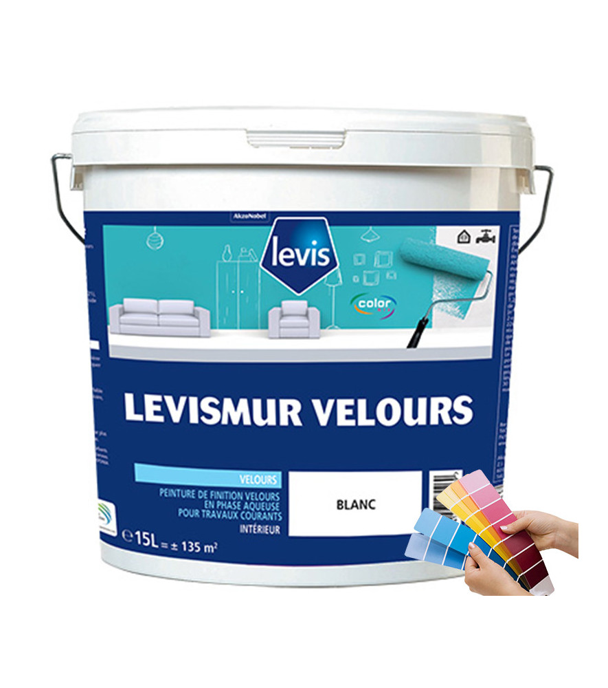 Peinture LEVIS Levismur velours base C 1L