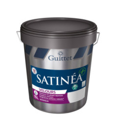 Peinture GUITTET Satinéa+ BC velours blanc 15L