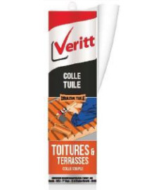 Mastic colle toiture VERITT tuile (terracota) 280ml