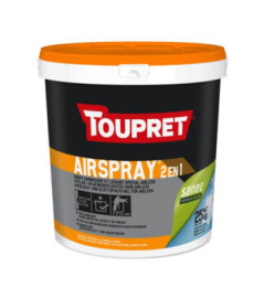 Enduit garnissant TOUPRET Bâtiment Airspray 2-en-1 25kg