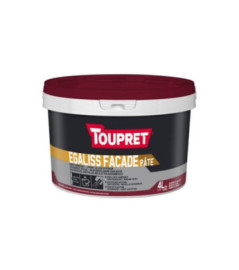 Enduit de garnissage et lissage extérieur TOUPRET Bâtiment Egaliss Façade 25kg