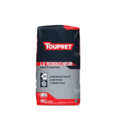 Enduit de rebouchage TOUPRET Bâtiment Le Reboucheur 25kg