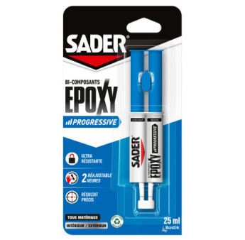 Colle Epoxy SADER progressive 25ml