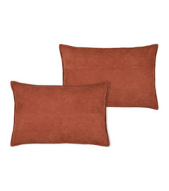 Coussin DANDY roux 40x60cm