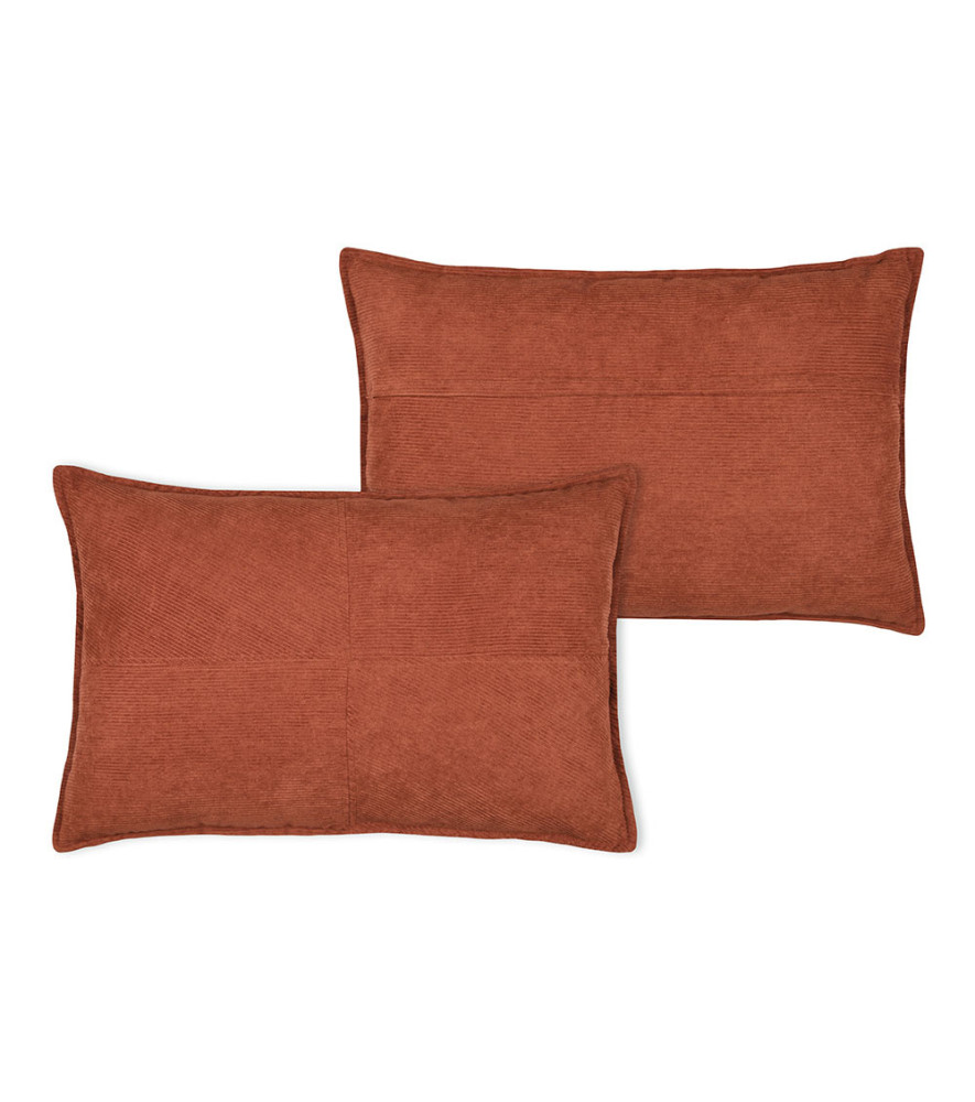 Coussin DANDY roux 40x60cm