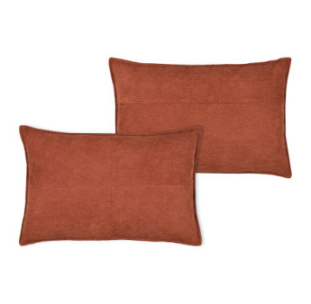 Coussin DANDY roux 40x60cm