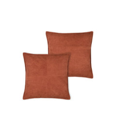 Coussin DANDY roux 45x45cm