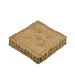 Coussin de sol DANDY camel 45x45x10cm