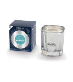 ESTEBAN Bougie parfumée rechargeable Elessens LIN et PETITGRAIN   180g