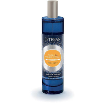 ESTEBAN Vaporisateur  Elessens AMBRE et VANILLE ETOILEE       100ml