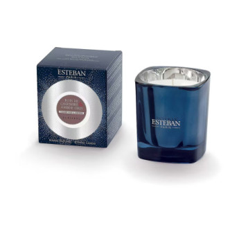 ESTEBAN Bougie parfumée rechargeable Elessens  Bois de cashmere & Ambre gris    180g