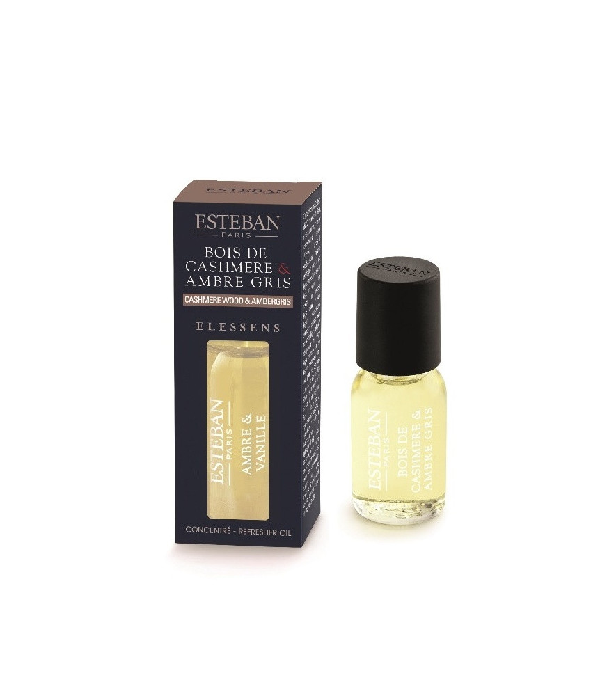 ESTEBAN Concentré de parfum  Bois de cashmere & Ambre gris  15ml