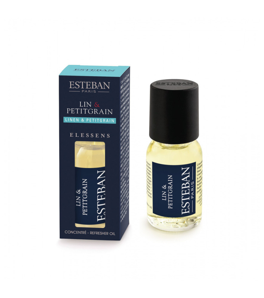 ESTEBAN Concentré de parfum  LIN et PETITGRAIN   15ml