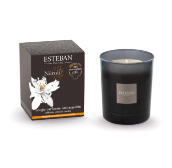 ESTEBAN Bougie parfumée rechargeable  NÉROLI  180g