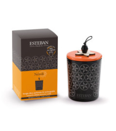 ESTEBAN Bougie décorative parfumée rechargeable NÉROLI