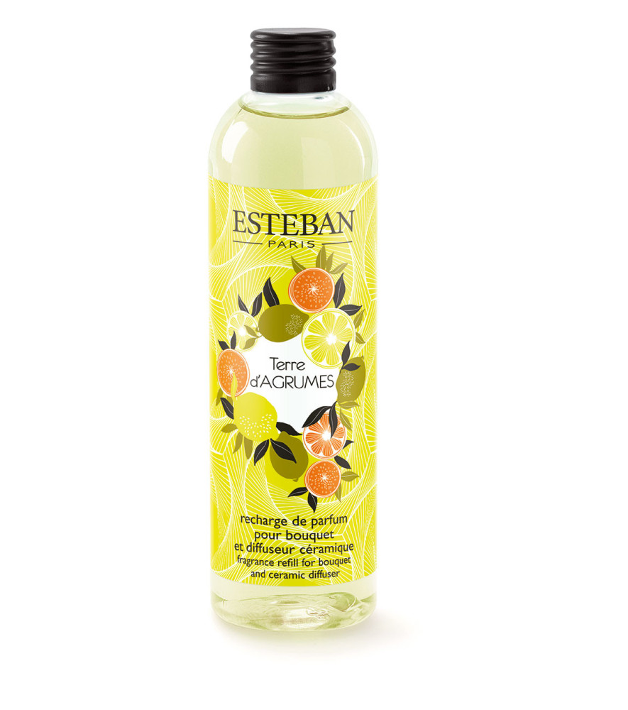 ESTEBAN Recharge pour bouquet parfumé  TERRE d'AGRUMES   250ml