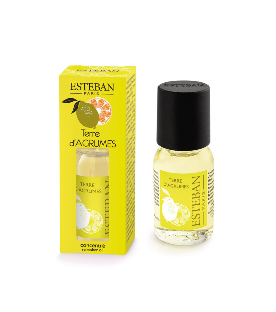 ESTEBAN Concentré de parfum  TERRE d'AGRUMES 15ml