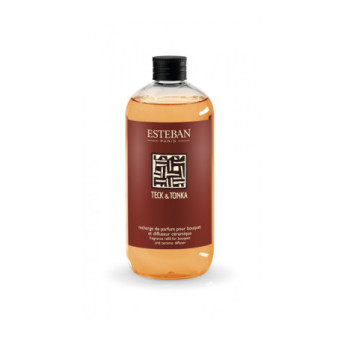 ESTEBAN Recharge pour bouquet parfumé  TECK & TONKA      500ml