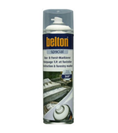 Peinture BELTON marquage T.P & Forestier blanc de signalisation 0,5L