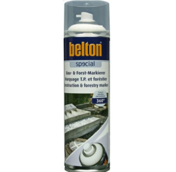 Peinture BELTON marquage T.P & Forestier blanc de signalisation 0,5L