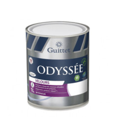 Peinture GUITTET Odyssée+ velours blanc 1L