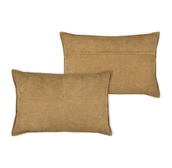 Coussin DANDY camel 40x60cm