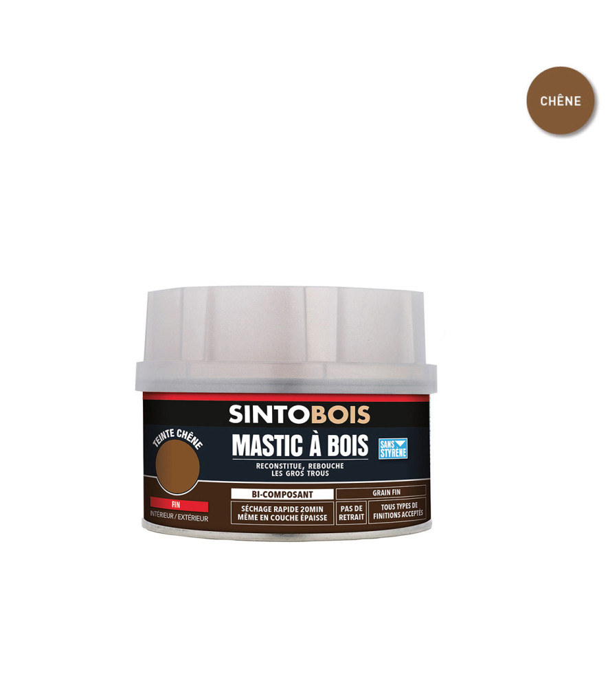 Mastic SINTOBOIS chêne 170ml