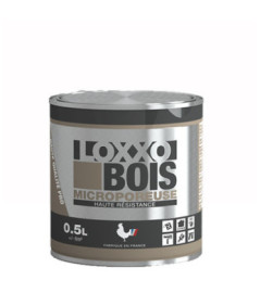 Peinture bois microporeuse LOXXO blanc 0,5L