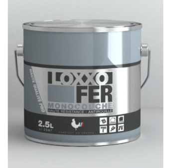 Peinture fer monocouche LOXXO blanc 0,5L