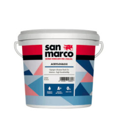 Peinture SAN MARCO Acrylosilox blanc 4L