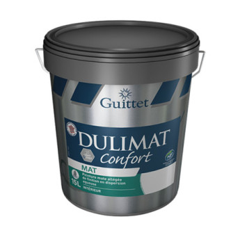 Peinture GUITTET Dulimat confort siloxane blanc 15L