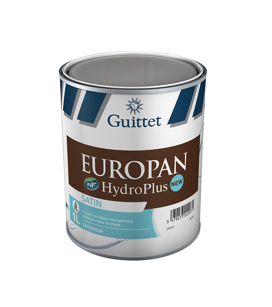 Peinture GUITTET Europan hydroplus New base GUP 1L