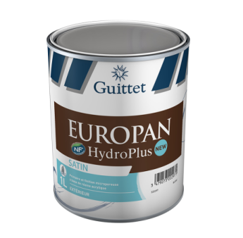 Peinture GUITTET Europan hydroplus New base GUP 1L