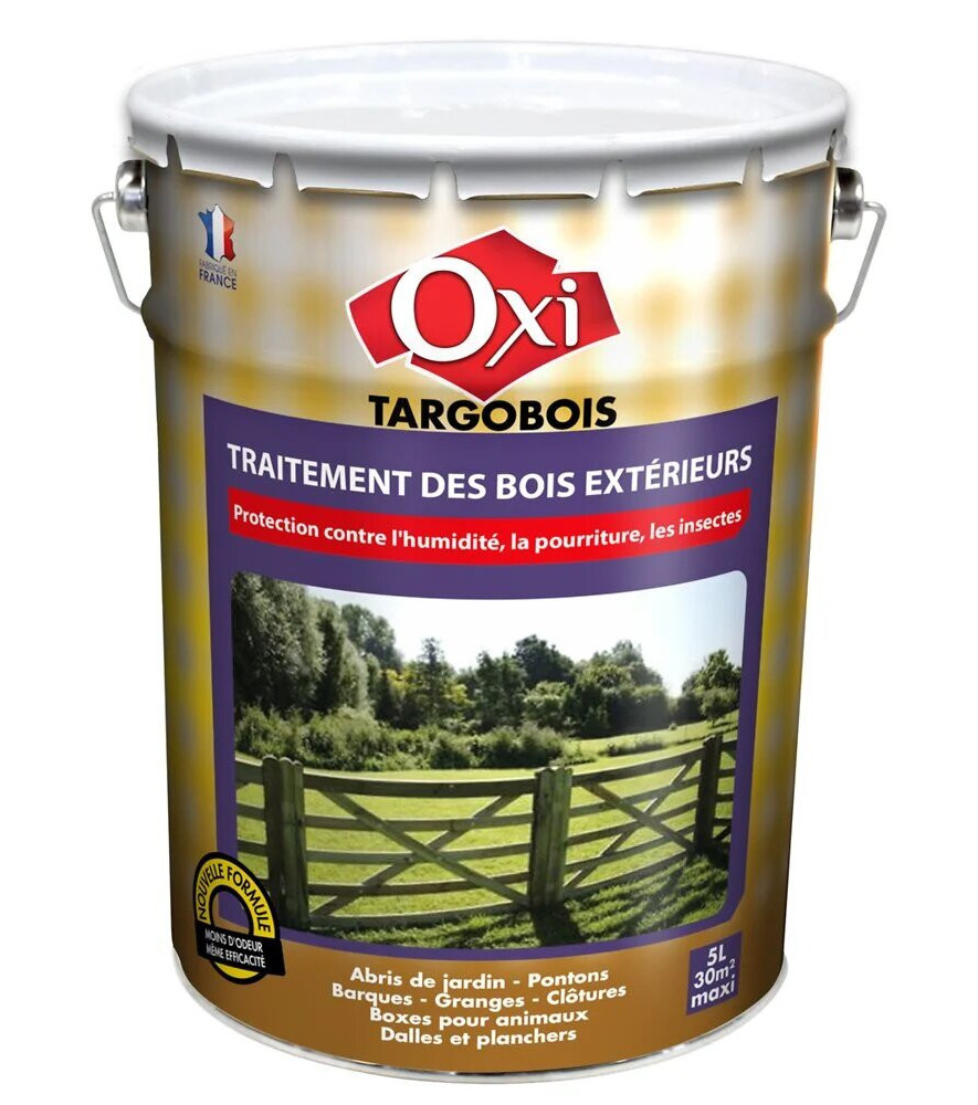 Traitement OXI Targobois Bois Extérieurs 5L