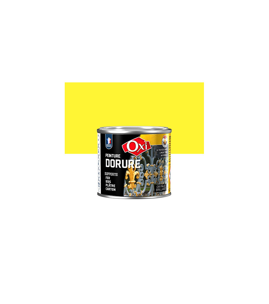 Peinture OXI Effets Métal or pâle 125ml