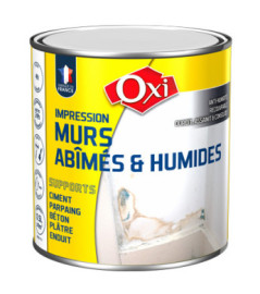 Impression OXI murs abimés et humides 0,5L