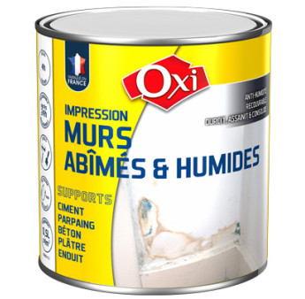 Impression OXI murs abimés et humides 0,5L