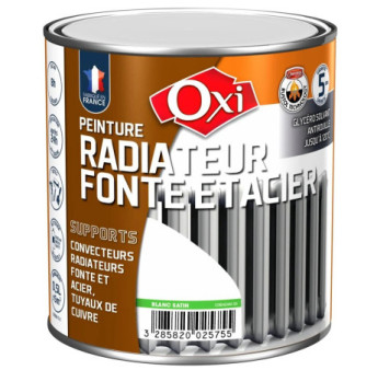 Peinture OXI radiateur blanc 0,5L