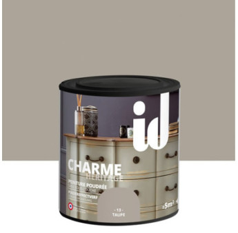 Peinture meubles ID New Charme taupe 0,5L