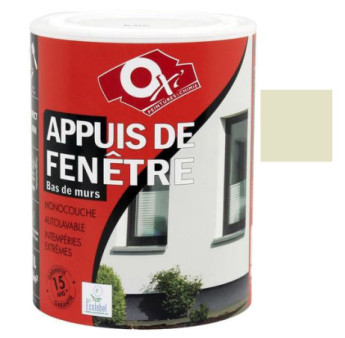 Peinture OXI appuis de fenêtre meulière 1L