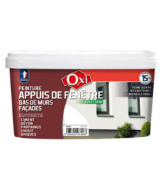 Peinture OXI appuis de fenêtre blanc 2,5L