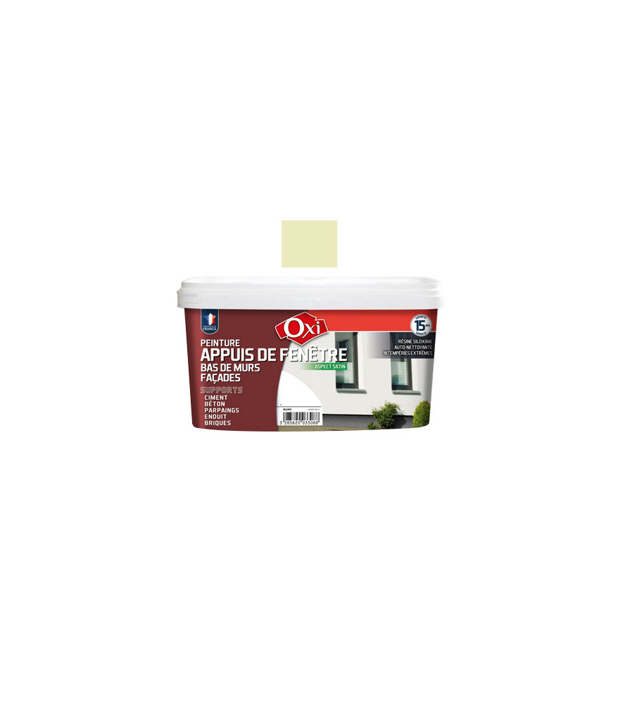 Peinture OXI appuis de fenêtre ton pierre 2,5L