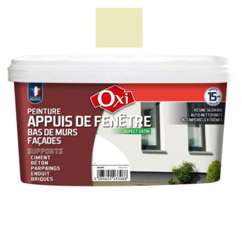 Peinture OXI appuis de fenêtre ton pierre 2,5L