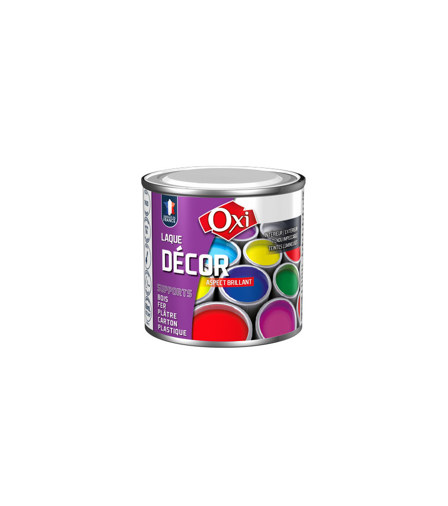 Laque décor OXI acrylique brillante blanc 60ml