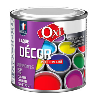 Laque décor OXI acrylique brillante blanc 60ml