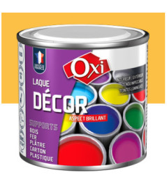 Laque décor OXI acrylique brillante bouton d'or 60ml