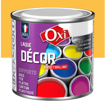 Laque décor OXI acrylique brillante bouton d'or 60ml