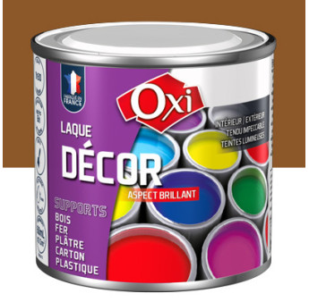 Laque décor OXI acrylique brillante caramel 60ml